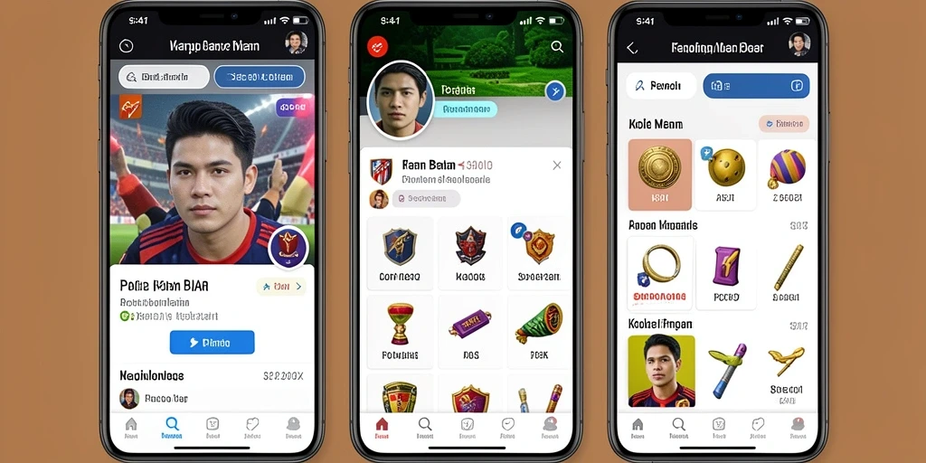 Tampilan awal yang menarik dengan karakter yang beragam.