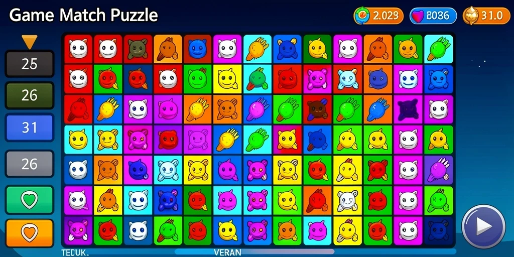 Tampilan awal game 93337 yang menarik dan intuitif.