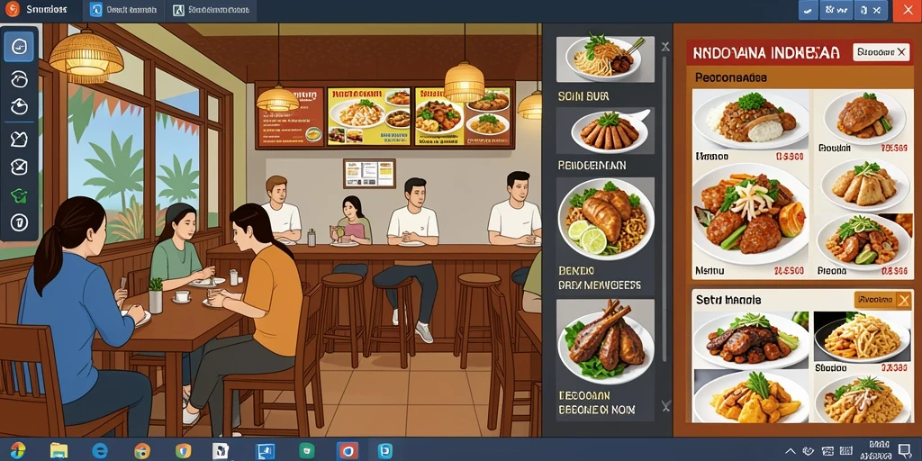 Tampilan antarmuka yang menarik dan user-friendly.