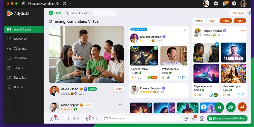 Tampilan antarmuka yang intuitif dan mudah digunakan.