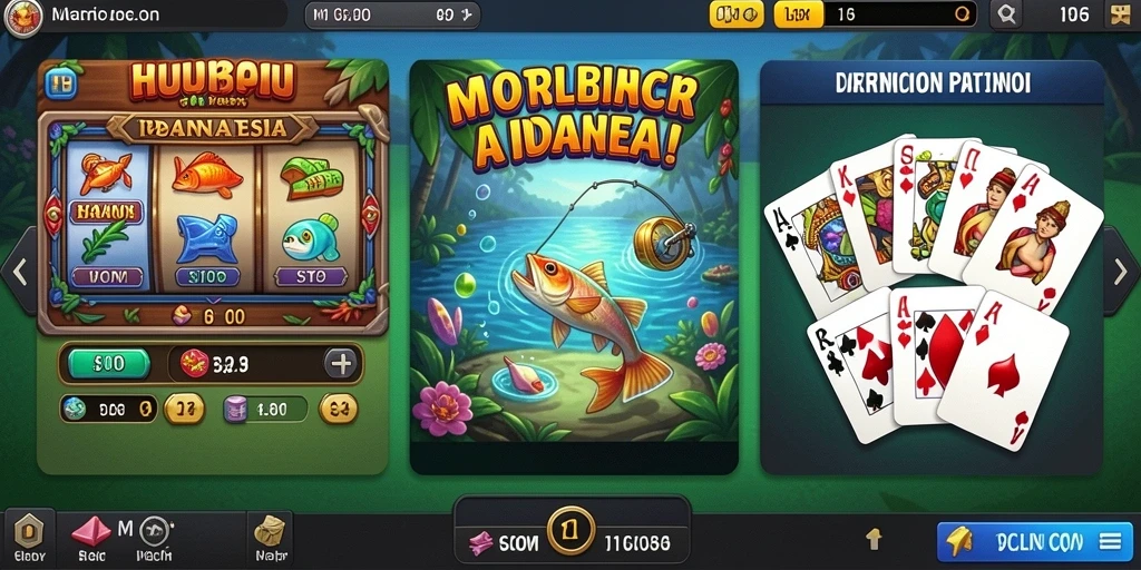 Tampilan utama LION4D yang menarik dan user-friendly.