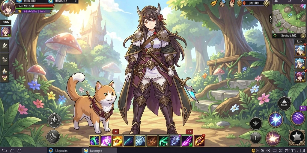 Tangkapan layar menampilkan gameplay yang menarik dan dinamis.