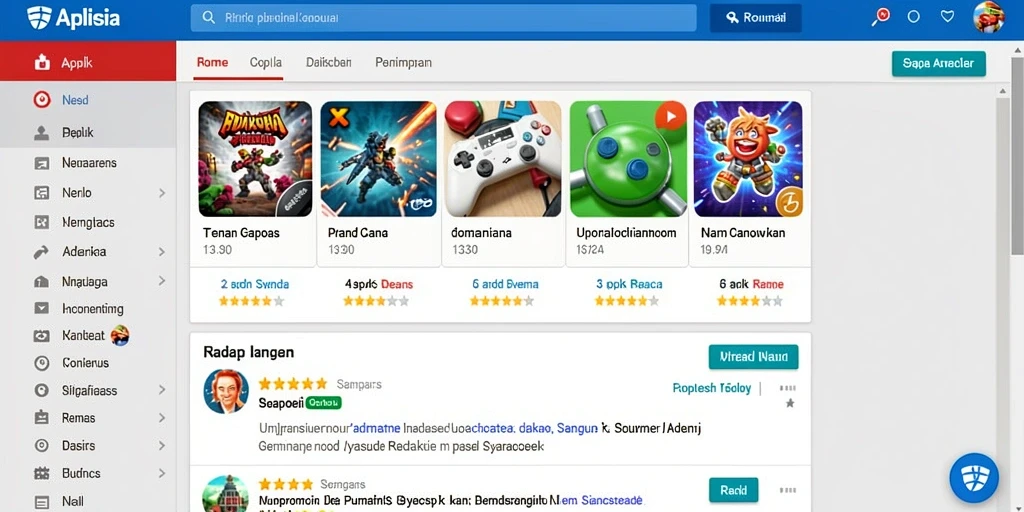 Tampilan antarmuka yang menarik dan intuitif.