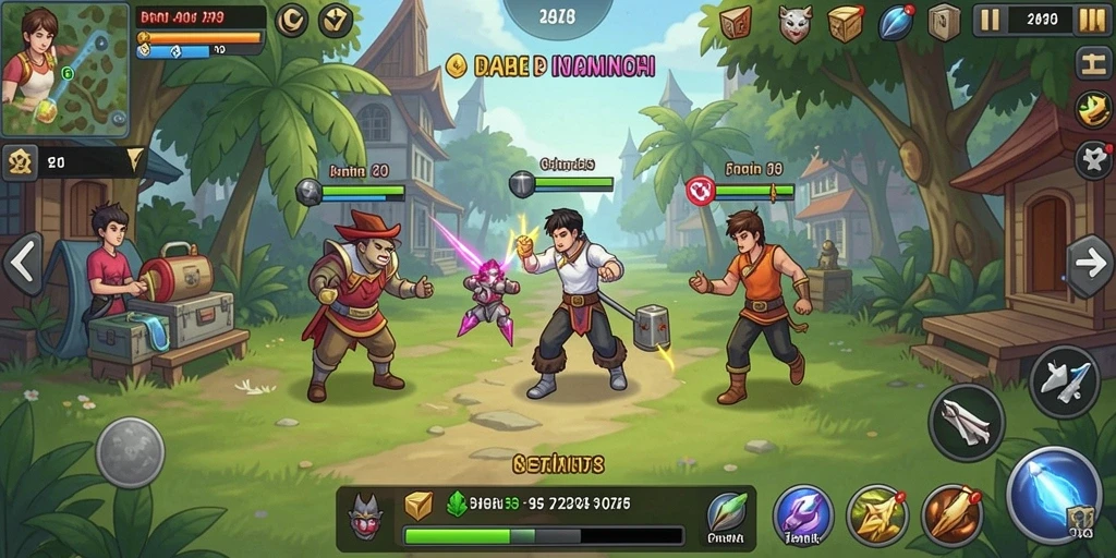 Tangkap momen seru di arena pertarungan!