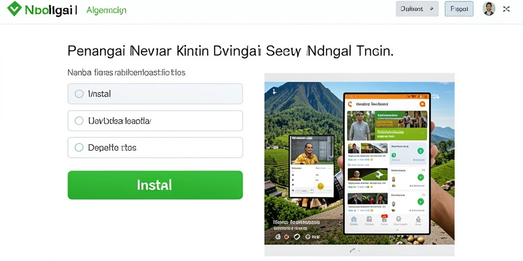 Tampilan antarmuka yang mudah dinavigasi.
