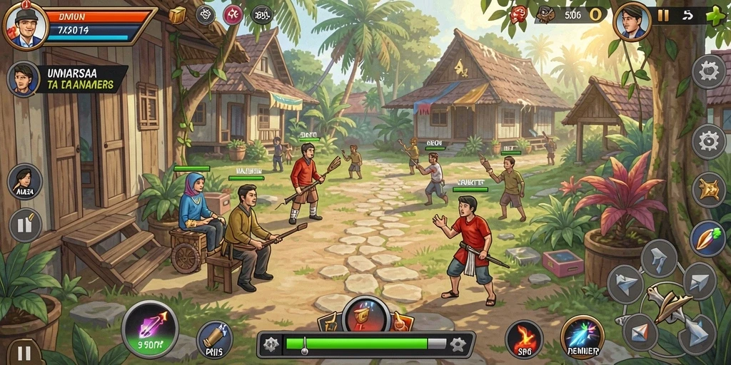 Tampilan utama ULAR288 yang menarik dan mudah dinavigasi.