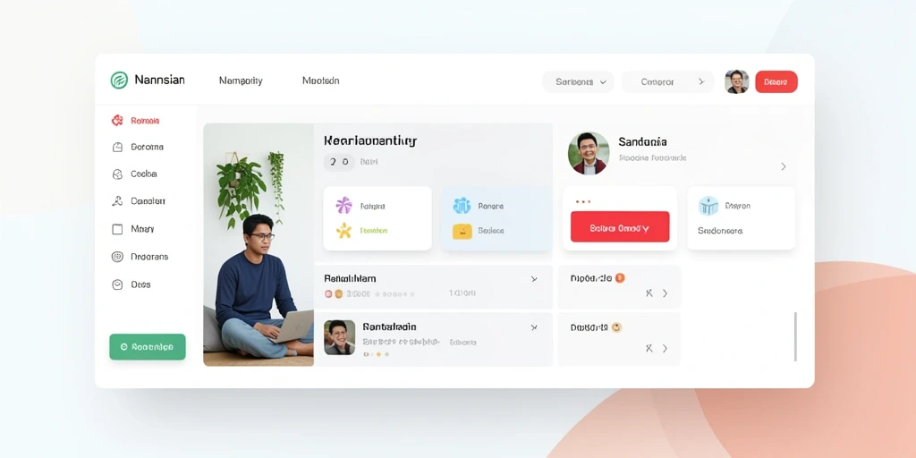 Tampilan antarmuka yang modern dan user-friendly.