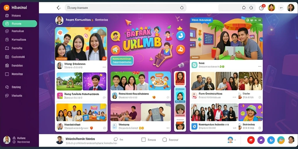 Tampilan antarmuka yang user-friendly dan menarik.
